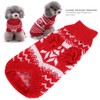 Lovely Snowflake Pet Clothing Winter Christmas Sweater Warm Clothes for
