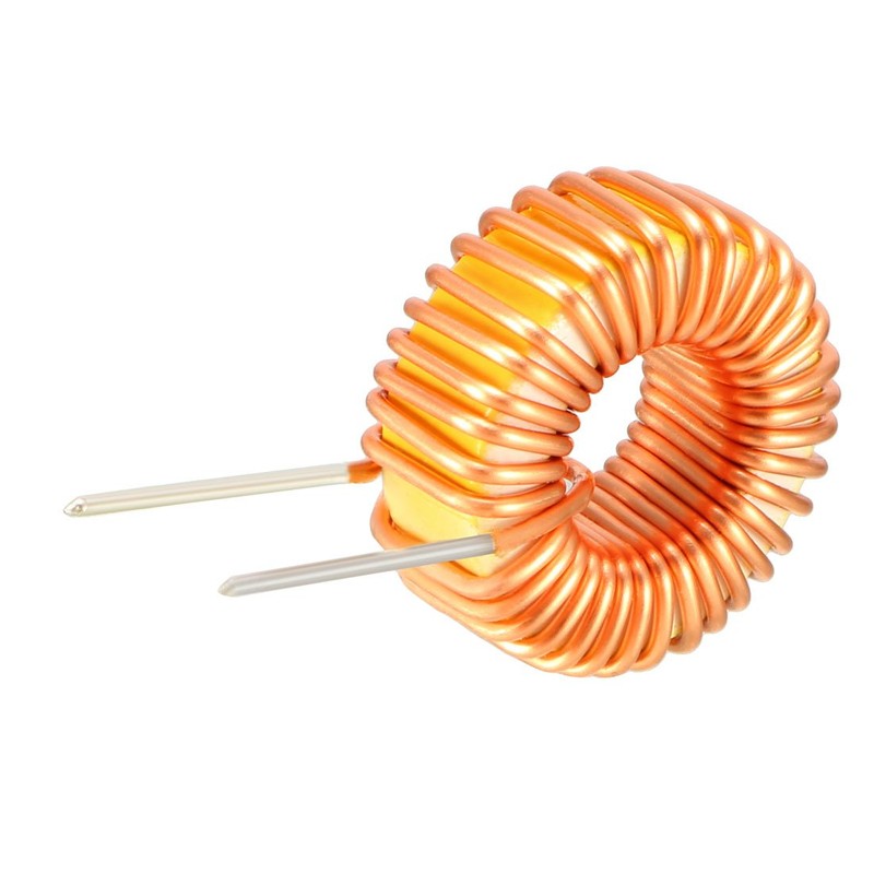 sourcing map Horizontal Toroid Induction Magnetic Single Layer Inductor 47uH