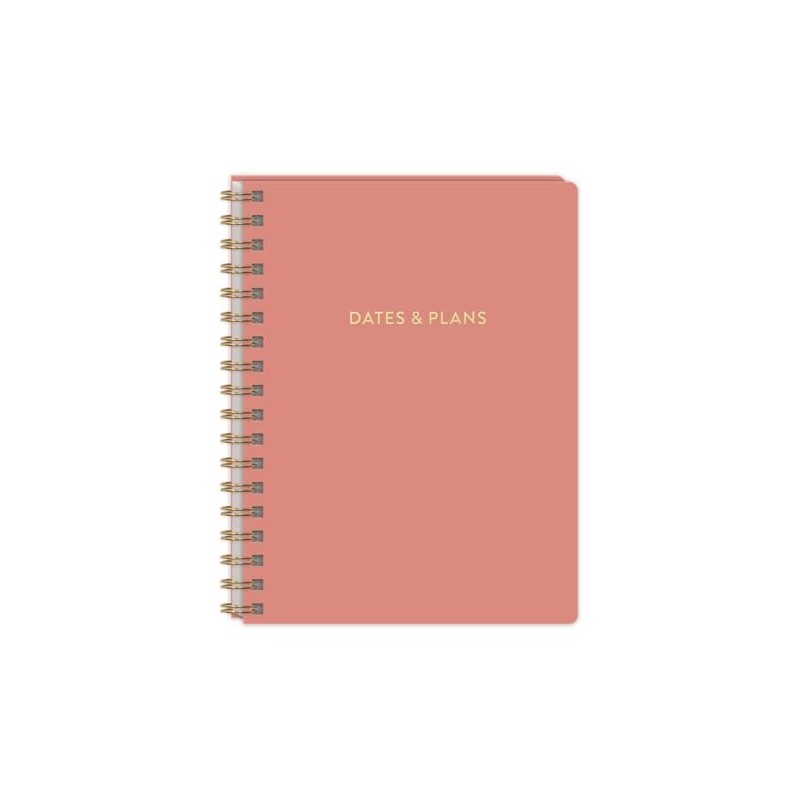 Punch Studio Molly & Rex Playful Patterns Clay Undated Planner