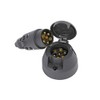 TAEUYYM 7 Pin Trailer Plug and 7 Pin Trailer Socket,