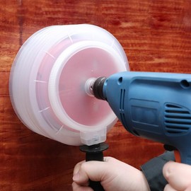 Hole Saw Dust Bowl,Fiberglass Collector for Installing Recessed Lights,Drill Cover for Electric Hammer