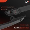 A-Premium Front Left Driver Side Exterior Door Handle with Keyhole