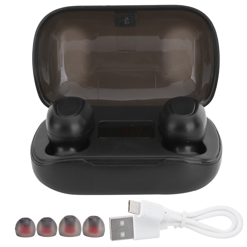 L21Pro Digital Display Wireless Bluetooth 5.0 Earphone InEar Binaural Sports