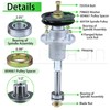 NICHEFLAG 3 Pack 601804 Spindle Assembly with 604704 Pulley 604711