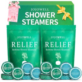 Eucalyptus & Mint Shower Steamers Aromatherapy with Essential Oils - 12 Pack Gifts for Women Men, Eucalyptus for Shower, Nasal Relief, Birthday Mothers Day Gifts for Mom Wife