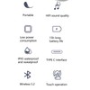 Bluetooth 5.2 Earbuds LED Digital Display Portable HiFi IPX5 Waterproof