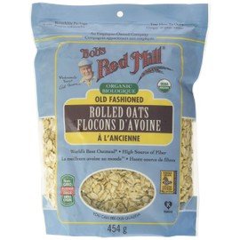 BOBS RED Mill Oat Old Fashioned Organic, 454 Grams