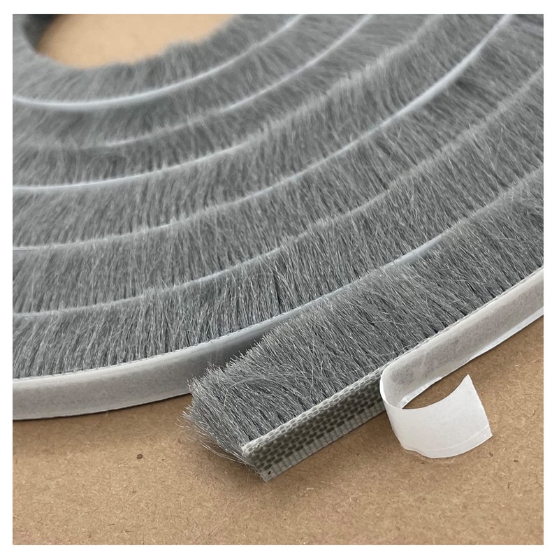 Weather Stripping Brush for Sliding Windows/Doors Frame Side,Pile Self Adhesive