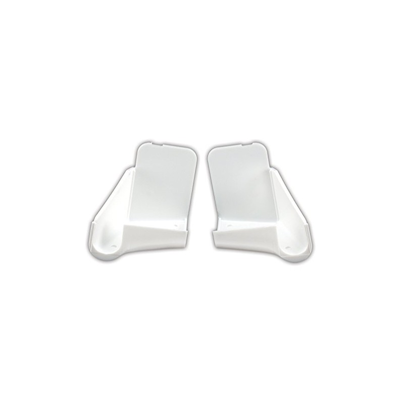 JR Products 389PW-A Polar White Rain Gutter Spout