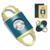 CIGARLOONG Cigar Cutter Durable and Smooth Stainless Steel Sharp Blade