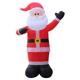 BZB Goods 14 Foot Tall Huge Christmas Inflatable Santa Claus Outdoor Indoor Decoration