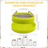 2pcs Sprouting Lids, Sprouting Jar Lid Kit Mesh Screen Sprouts
