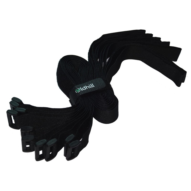 Oldhill Hook and Loop Cinch Straps Adjustable and Reusable -