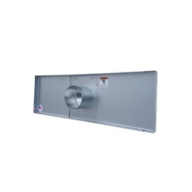 Window Dryer Vent – The Original Window Vent Kit for Clothes Dryers, 4 Inch Exhaust Hood, Adjustable Side Panels Fit 18-24” Windows, Heavy Duty Metal Design by Vent Works