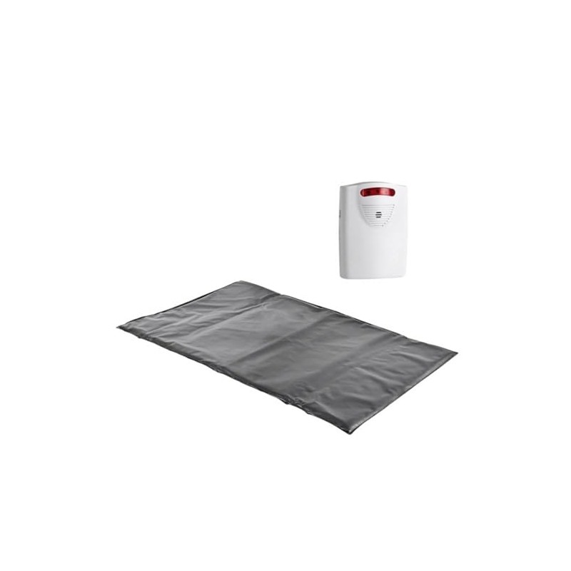 PENTATECH TMF01 Wireless Alarm Step Mat 95 dB 33621 Black