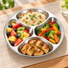 Stainless Steel Multi-Grid Plate Divider for Hot Pot & Food