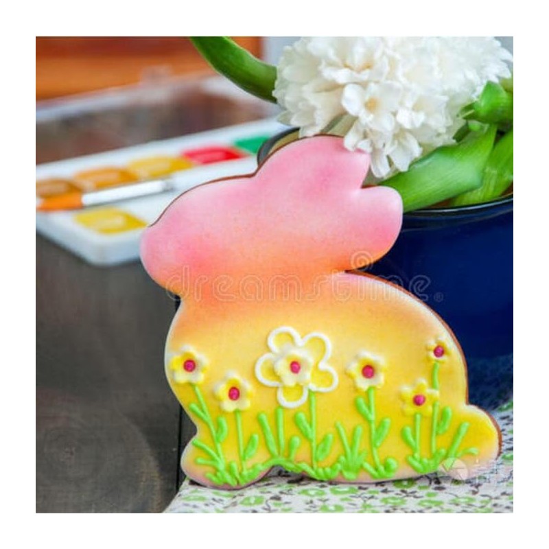 Easter Cookie Cutters, 4pcs Holiday Themed Cutter Carrot Egg Bunny