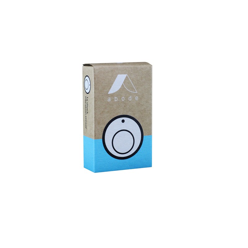 Abode Wireless Vibration Glass Break Sensor | Protects Glass Panes