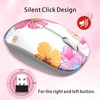 Uiosmuph M101 Wireless Mouse, PC Wireless Mouse, Cute Silent Wireless
