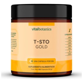 💪🔥 Testo Gold | Maca Negra + Zinc | 60 Cápsulas | VitalBotanics | Energía, Fuerza y Vitalidad Masculina 🌿