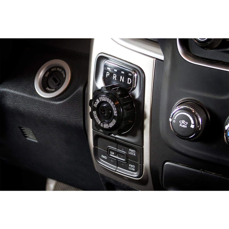 B&M Shift Knob Dash Mounted 81166, Black