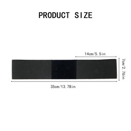 TRKETK 2 Pcs Golf Connection Band, Golf Training Aid Arm Tape Swing Training Aid Connection Bands Hand Swing Elastic Band for Men, Women & Kids Posture and Alignment Correction