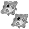Caltric 2 Rear Wheel Axle Hub Compatible with Polaris Rzr