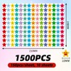 Aieino 1500pcs Star Stickers for Children - 10mm Reward Sticker