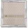 Lawrence Frames Bamboo Design Metal Frame, 4x4, Silver