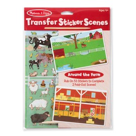 Melissa and Doug Transfer Sticker Scenes - Around The Farm