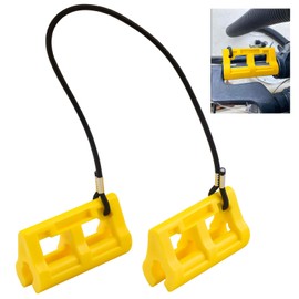 EZYPAK Marine Steer Stop Outboard Hydraulic Steering Lock for Outboard Engine Transport and Trailering to Prevent Engine Swing and Protect The Steering System, Yellow