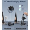 KONNAO Wireless Headset with AI Noise Cancelling Microphone, V5.3 Wireless