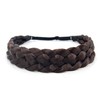 Toecwegr Braided Hair Band, 5 Strands, Hair Scrunchie, Classic Chunky