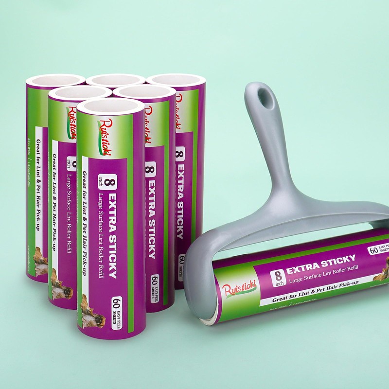 8 inch Large Surface Roller Refill Compatible with Scotch-Brite Pet