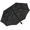 iX-brella Reverse Reverse Opening Fiberglass Pocket Umbrella with Coloured Spokes,
