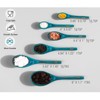 6pcs Measuring Spoons Set, Unique Pakkawood Measuring Spoons Includes 1/8