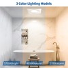 Bathroom Vent Fan with Light, Bathroom Exhaust Fan with LED