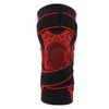 2Pcs Elastic Knee Compression Sleeve Breathable Sports Knee Brace for