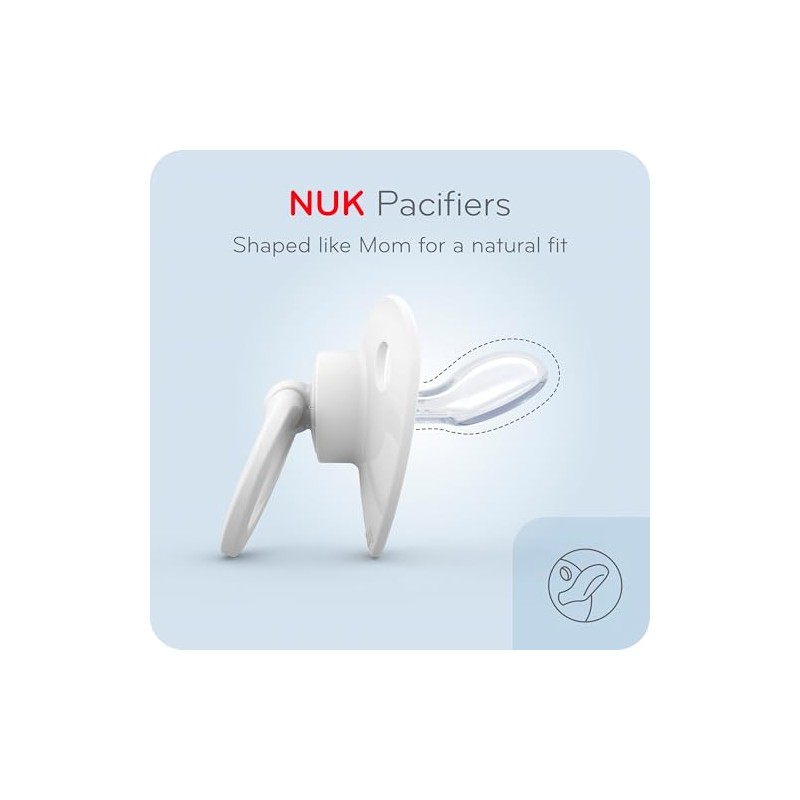 NUK Simply - Biberones naturales con set de regalo SafeTemp
