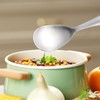 sourcing map 3 Pcs Stainless Steel Rice Paddle Non-Stick Rice
