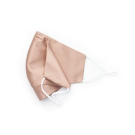 Habac Studio- 100% Mulberry Silk Face Mask, Face Masks Washable UK, Reusable Face Mask, Mens Face Mask, Silk Mask, Masks Reusable (Nude 02/Taupe)