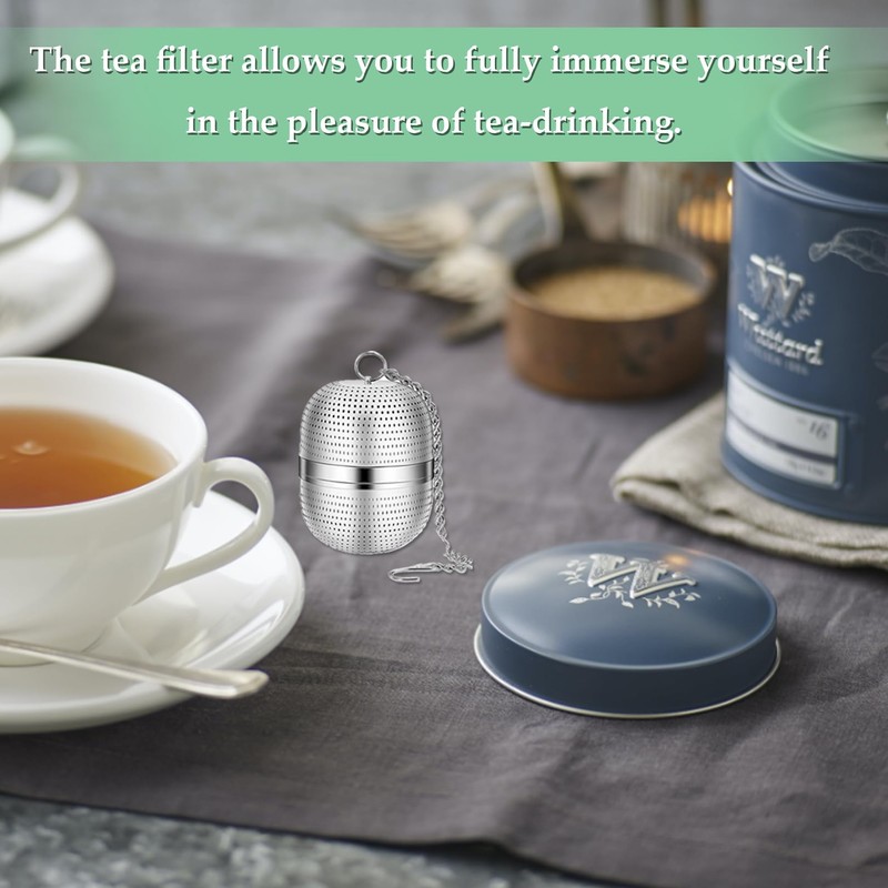 NAYAGOGO Tea Infuser for Loose Tea, Stainless Steel Tea Ball