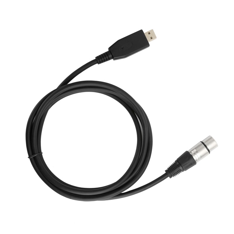 Microphone Cable Computer USB to XLR Female Microphone Connector Cord