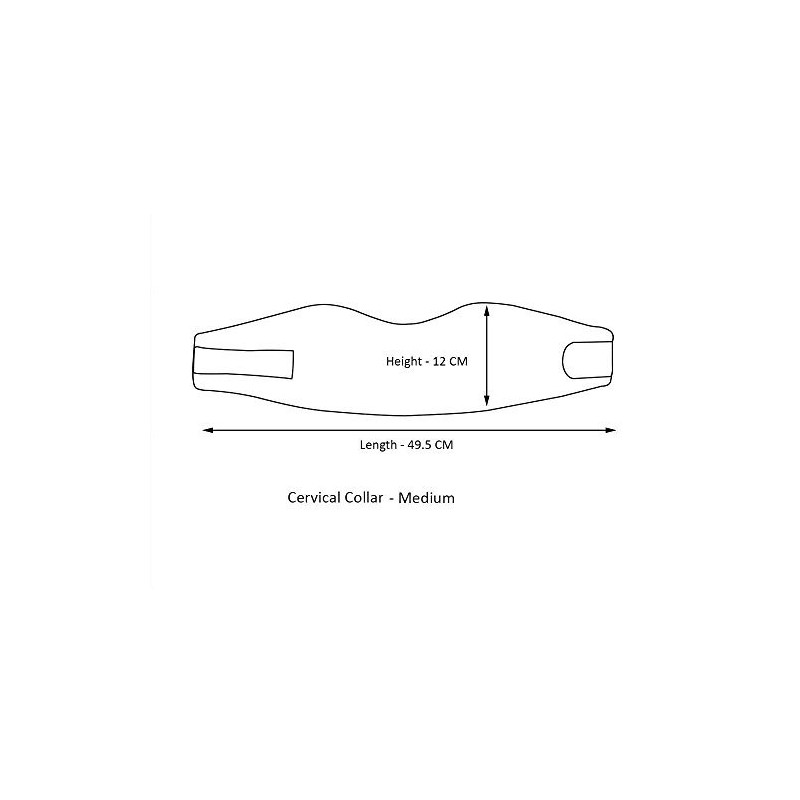 Adjustable Soft Full Foam Cervical Collar | Neck Brace for