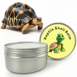 RONDURE Reptile Shell Balm 2 Oz Turtle Care Shell Conditioner Moisturizer for Tortoise, Lizard Prevent Skin Dryness on Basking Platform, Tank, and Rock 60 g