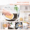 Extra Large Dish Sponges Kitchen for Cleaning, Natural Cellulose Sponges