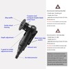 2-in-1 Pneumatic Chamfering Machine, Mini Air Chamfering Tool, Pneumatic Chamfering
