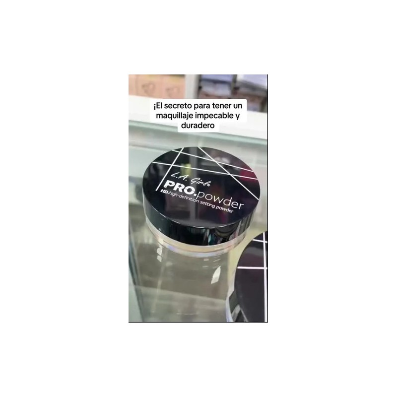 Polvo Fijador Translucido Hd Pro Setting Powder L.a Girl
