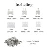 JYCONNECTS JST PH 2.0 mm Plug Kit, 2.0 mm Pitch