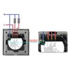 LIAONFOY WiFi WLAN Touch Roller Shutter Switch WiFi Blind Switch
